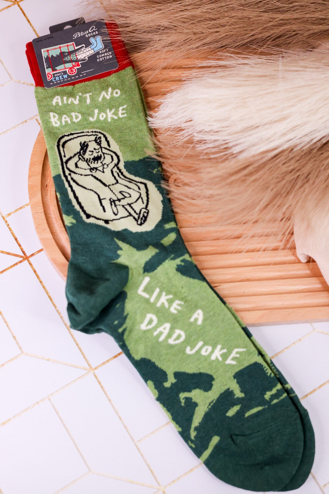 "Dad Joke" Men's Crew Socks
