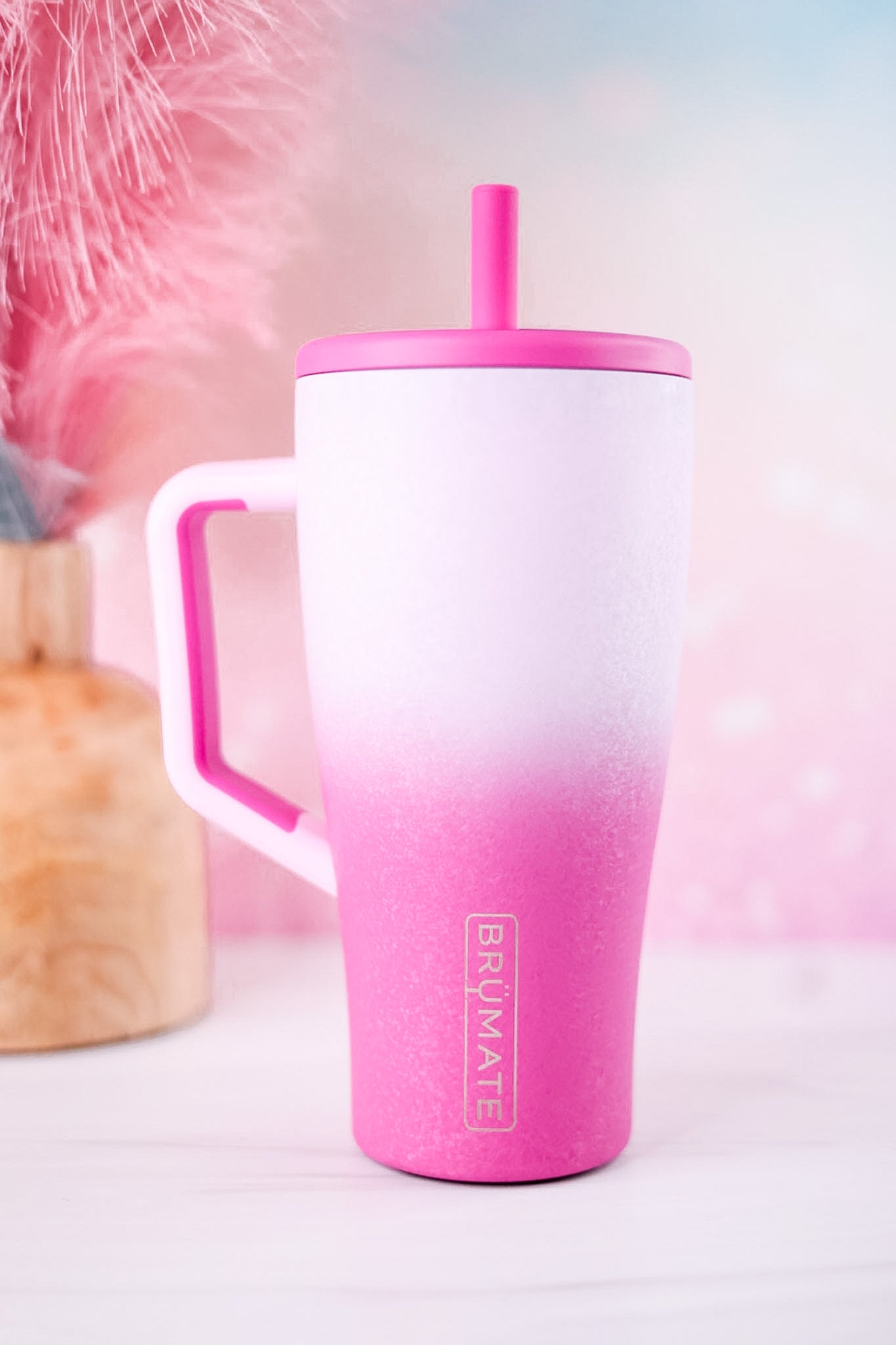 Brumate Frosted Rose 30oz Era Tumbler