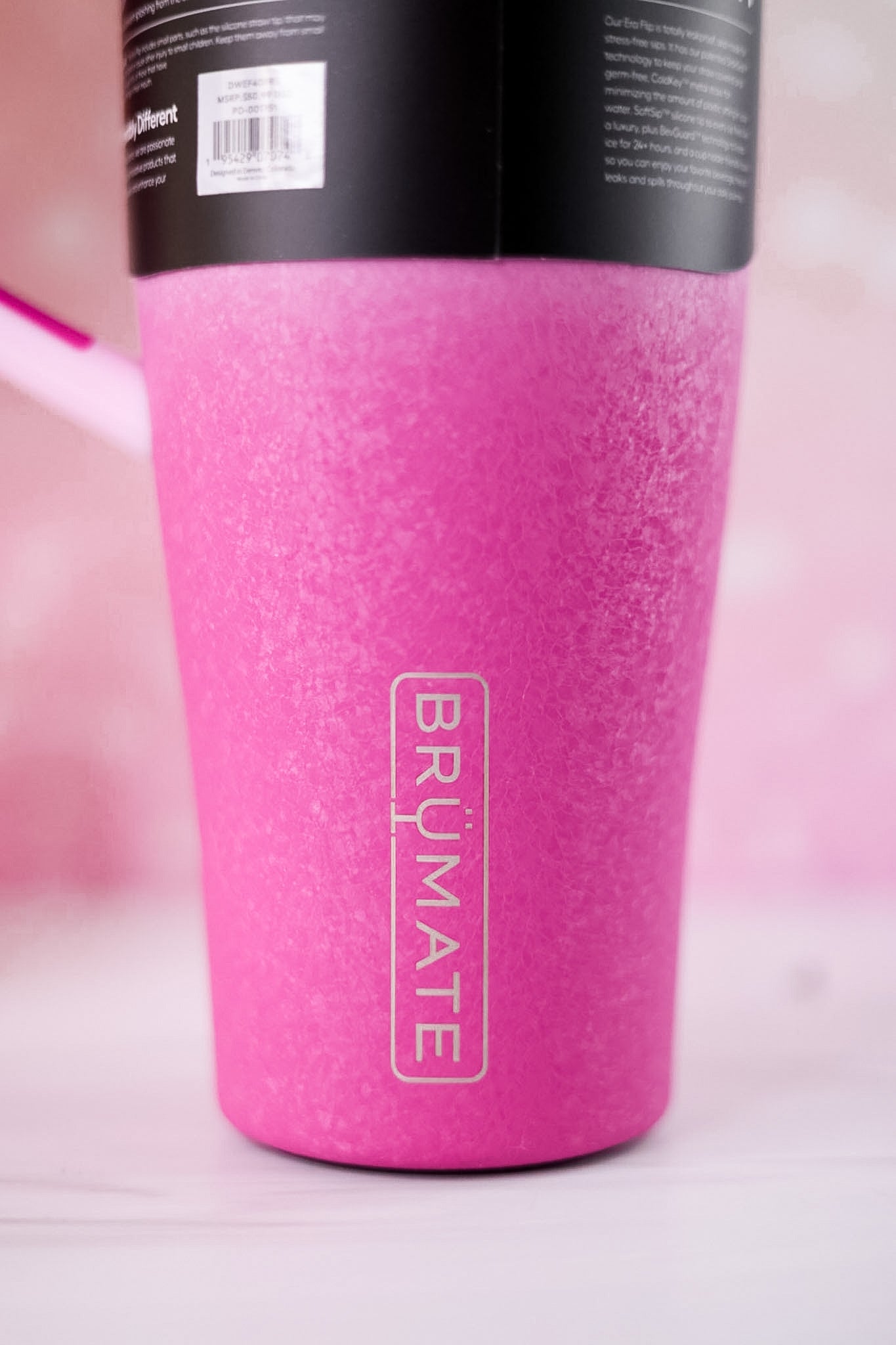 Brumate Frosted Rose 40oz Era Flip Tumbler