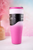 Brumate Frosted Rose 40oz Era Flip Tumbler