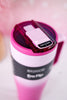 Brumate Frosted Rose 40oz Era Flip Tumbler