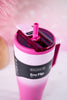 Brumate Frosted Rose 40oz Era Flip Tumbler