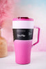 Brumate Frosted Rose 30oz Era Flip Tumbler