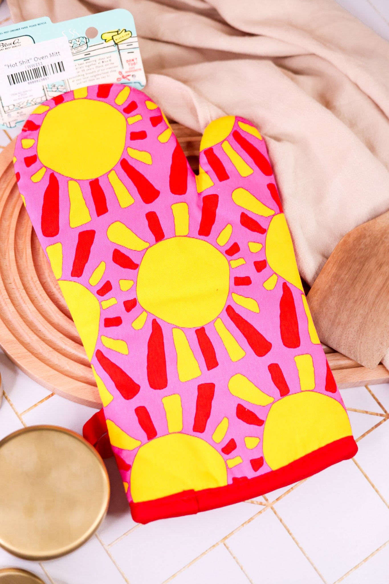 "Hot Shit" Oven Mitt