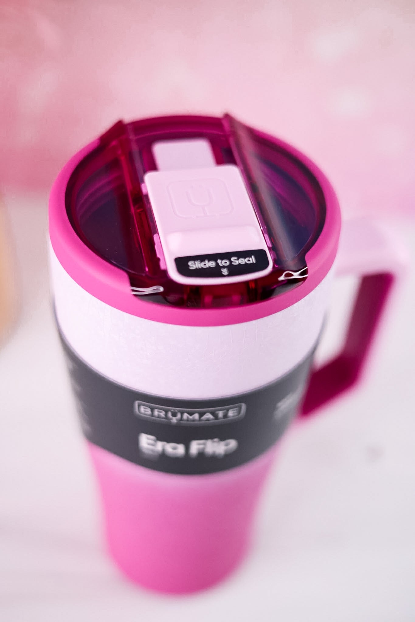 Brumate Frosted Rose 30oz Era Flip Tumbler