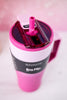 Brumate Frosted Rose 30oz Era Flip Tumbler