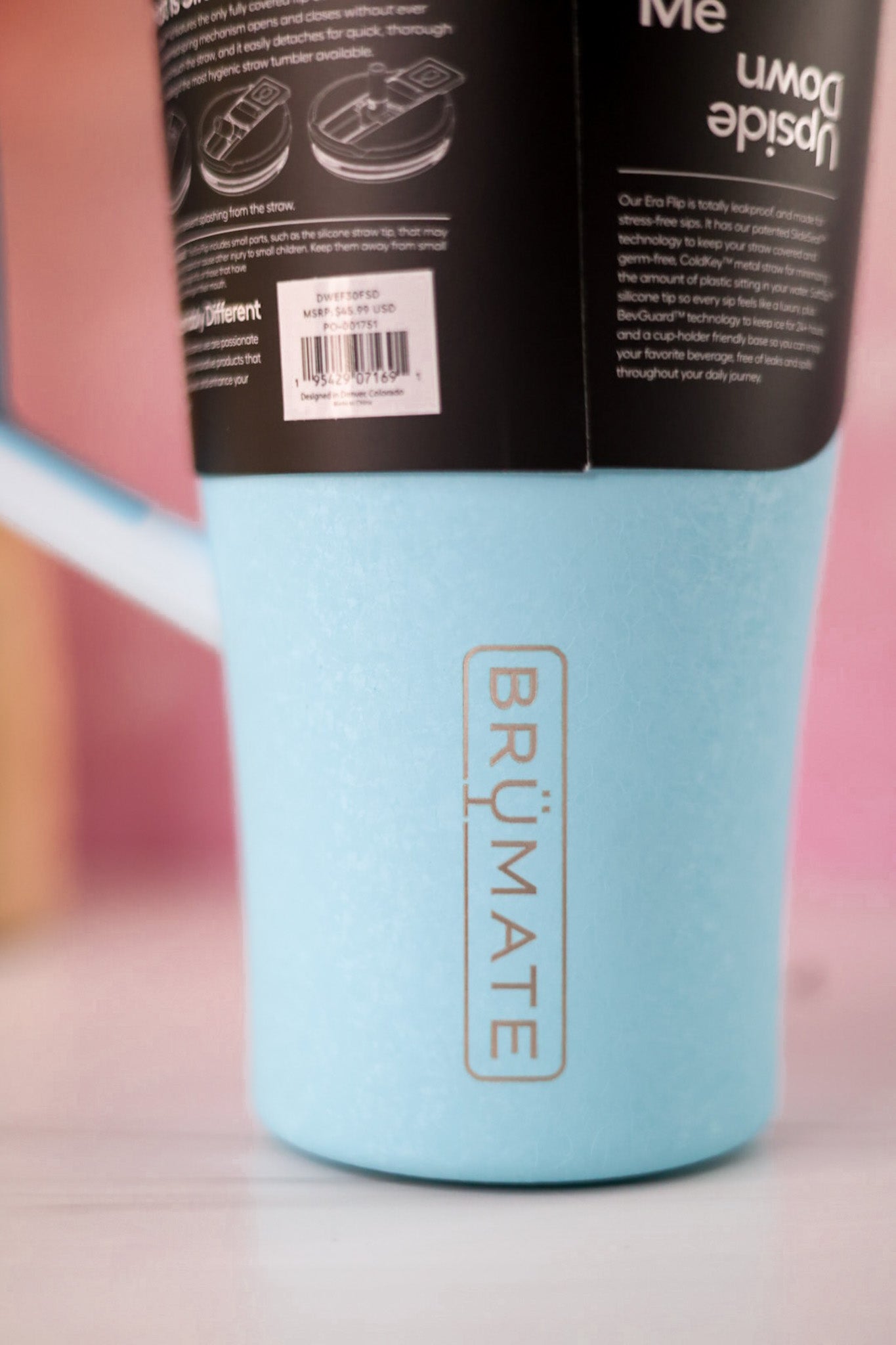 Brumate Frosted Drift 30oz Era Flip Tumbler