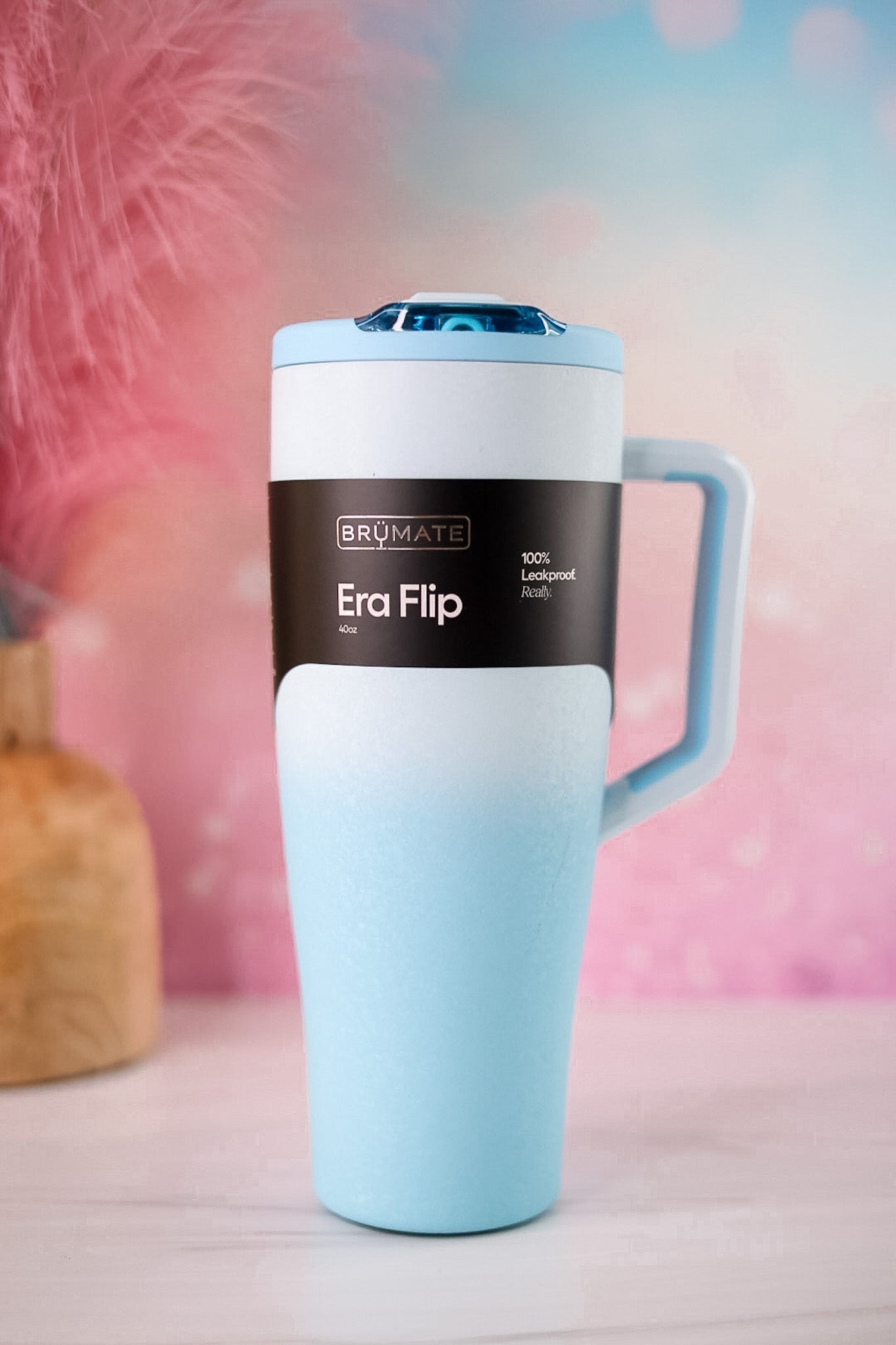 Brumate Frosted Drift 40oz Era Flip Tumbler