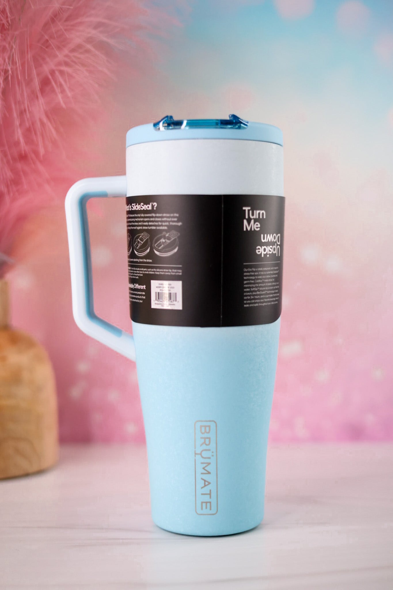 Brumate Frosted Drift 40oz Era Flip Tumbler