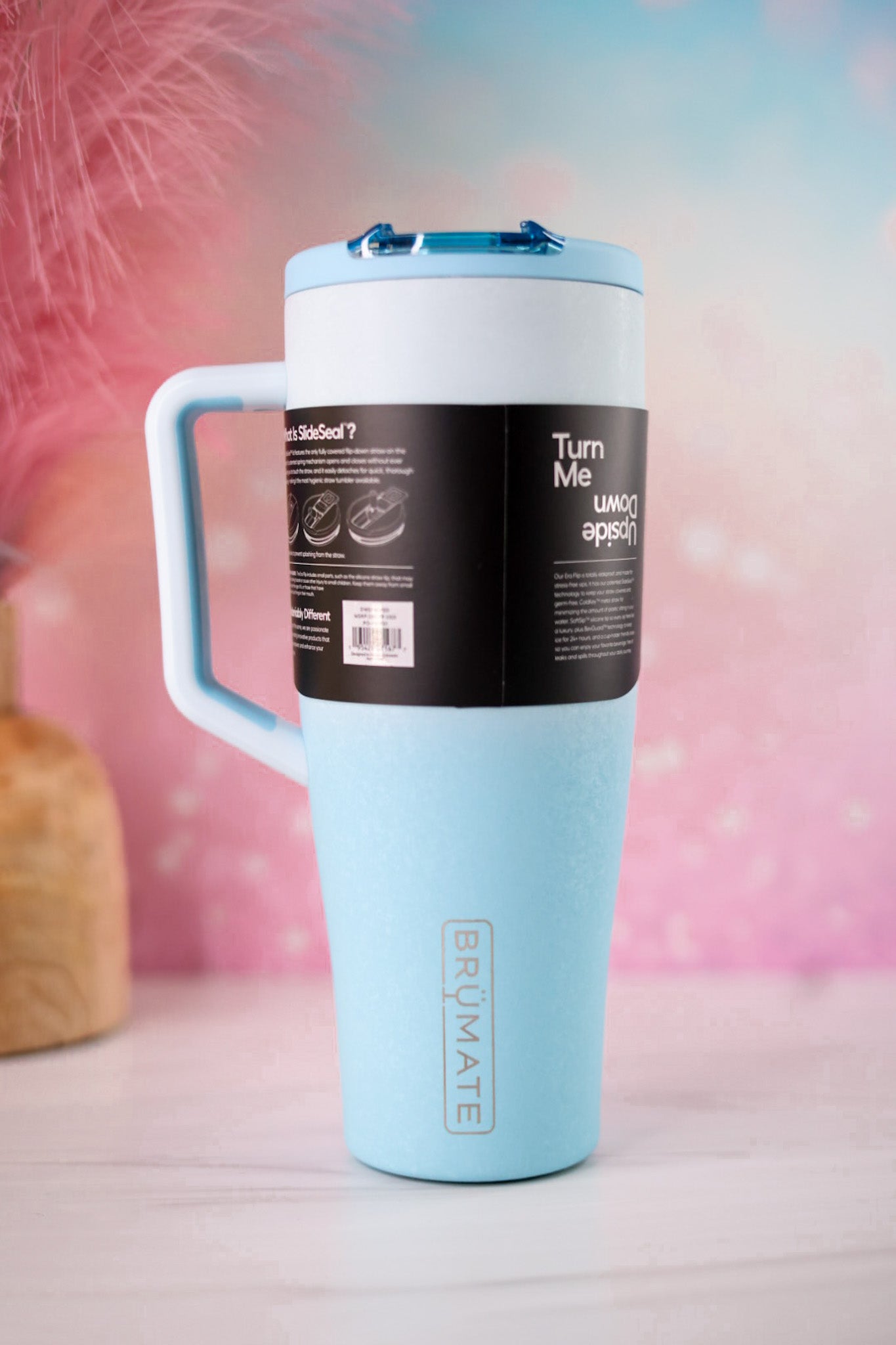 Brumate Frosted Drift 40oz Era Flip Tumbler