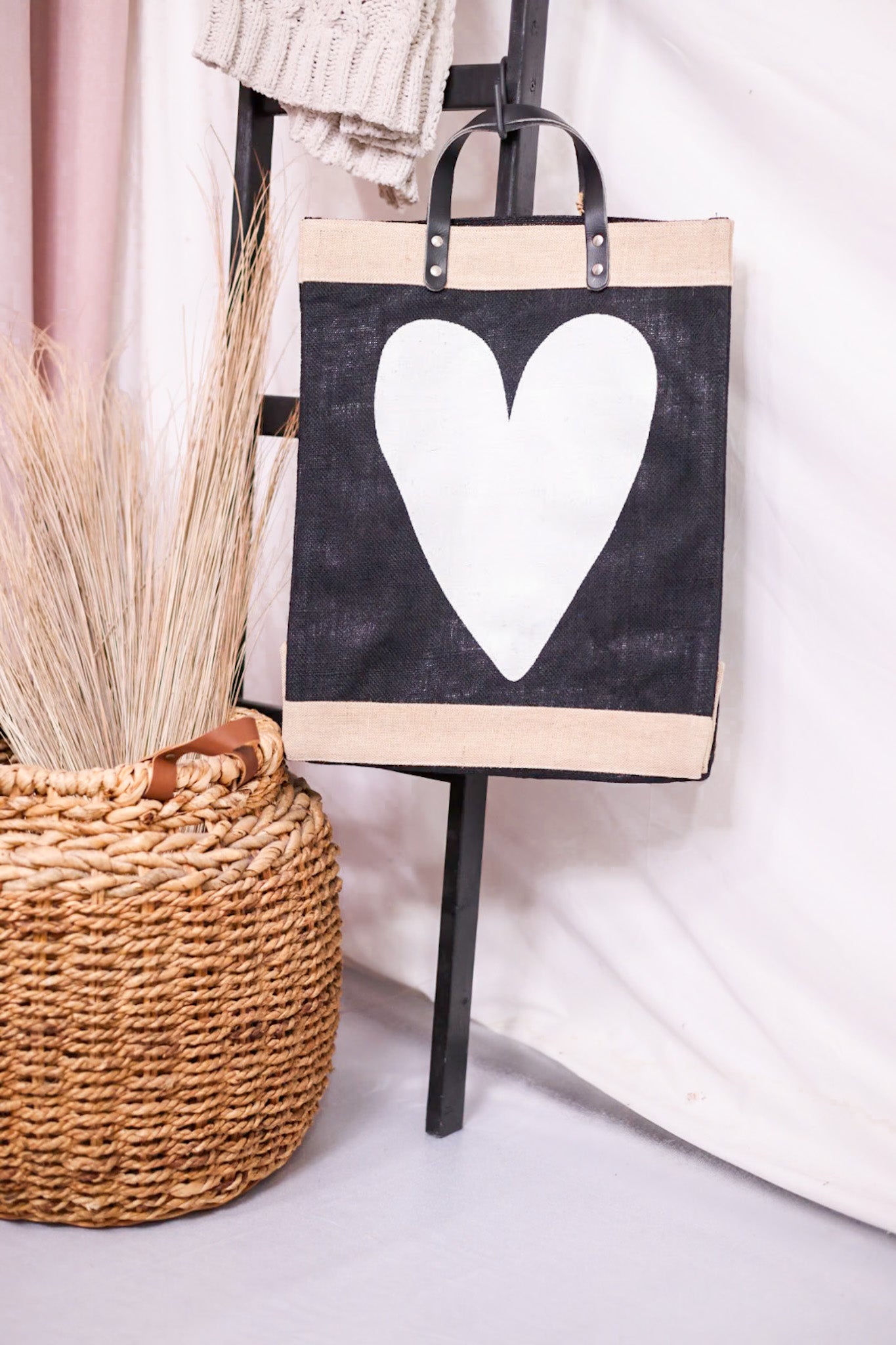 White Heart Farmer's Market Tote