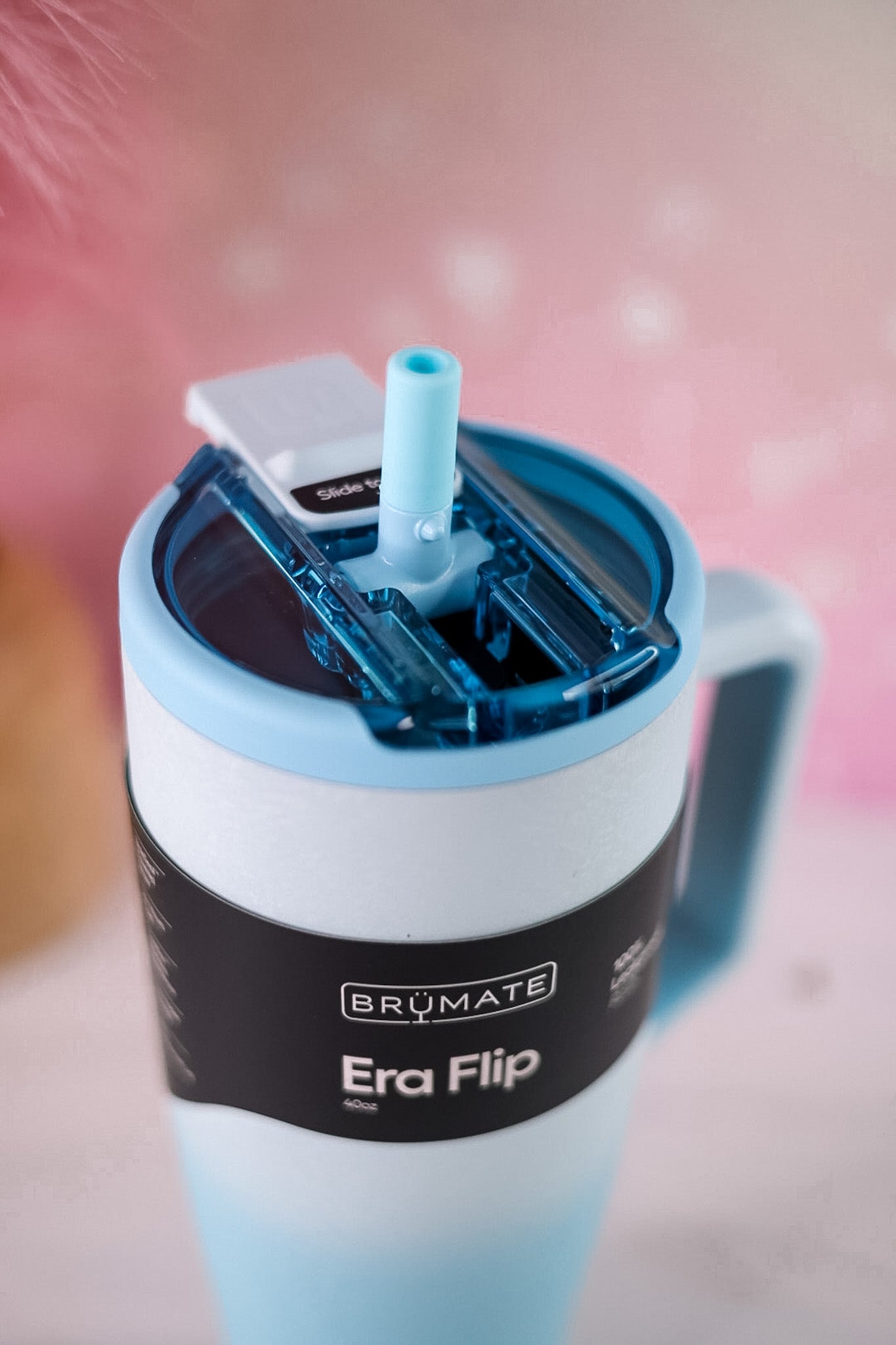 Brumate Frosted Drift 40oz Era Flip Tumbler