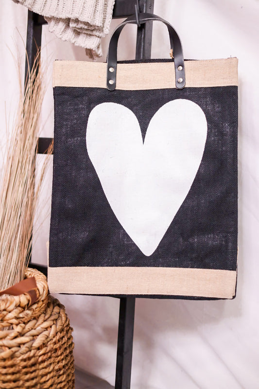 White Heart Farmer's Market Tote