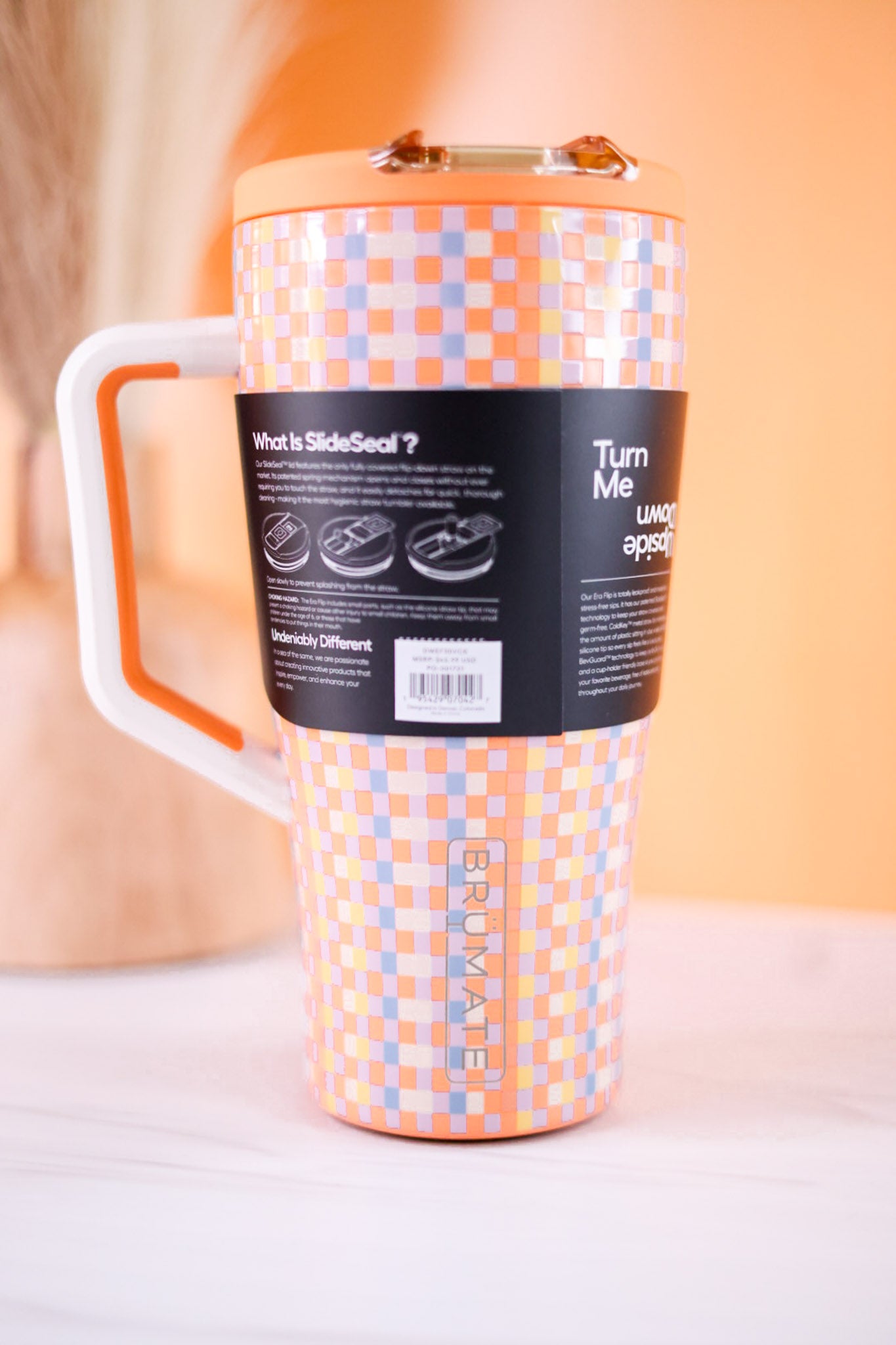 Brumate Vibe Check 30oz Era Flip Tumbler