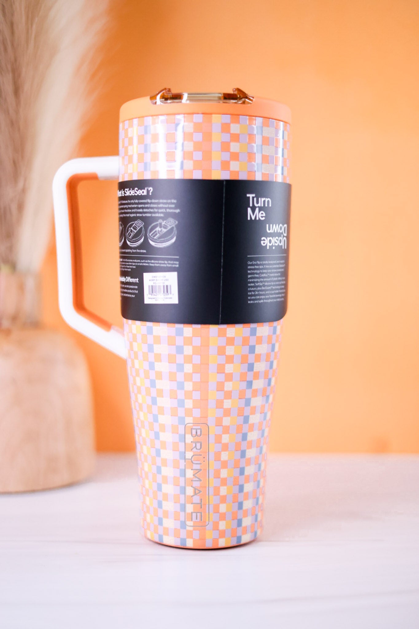 Brumate Vibe Check 40oz Era Flip Tumbler