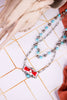 2 Layered Steerhead Pendant Necklace
