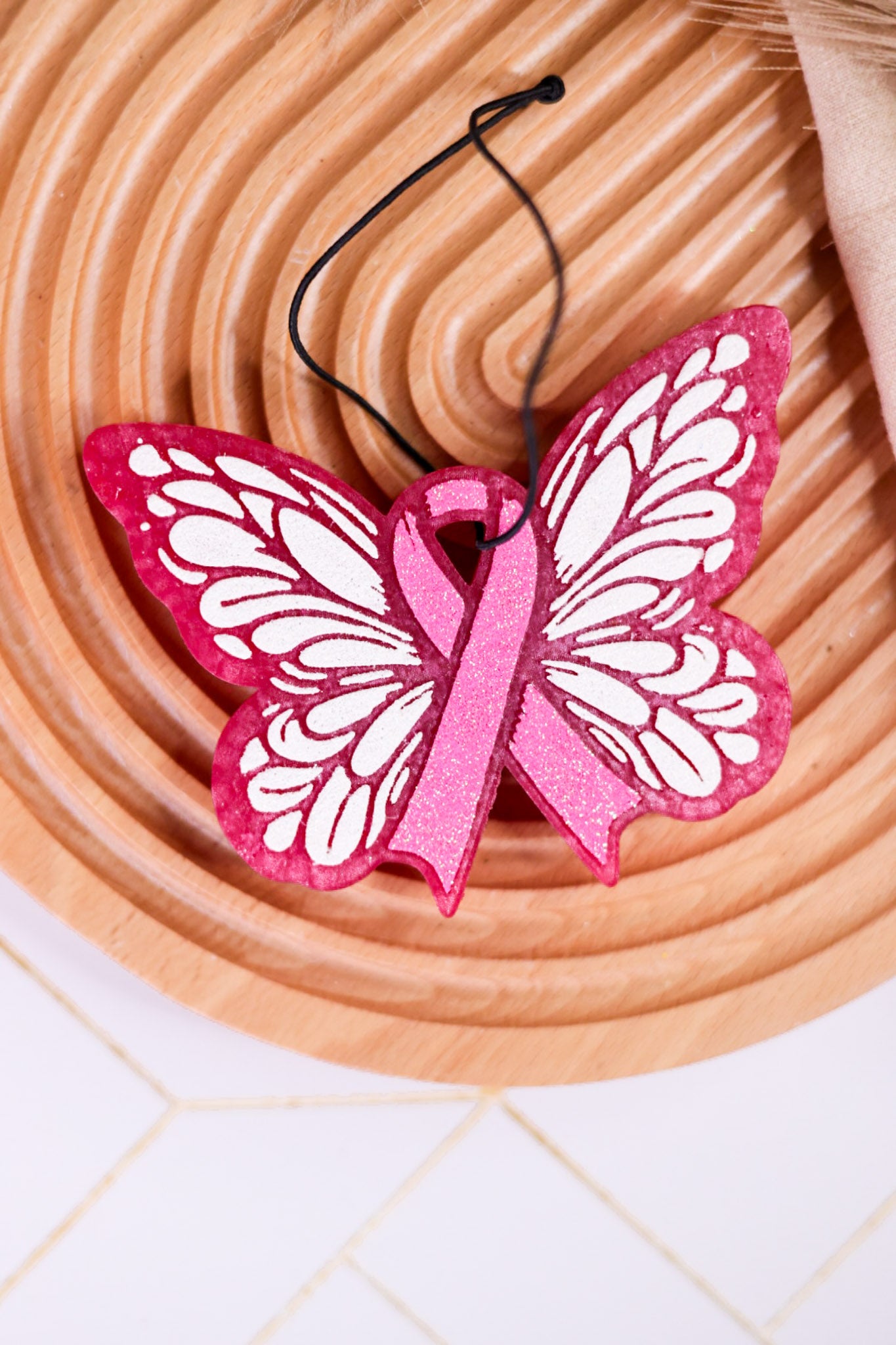 Pink Butterfly Freshie