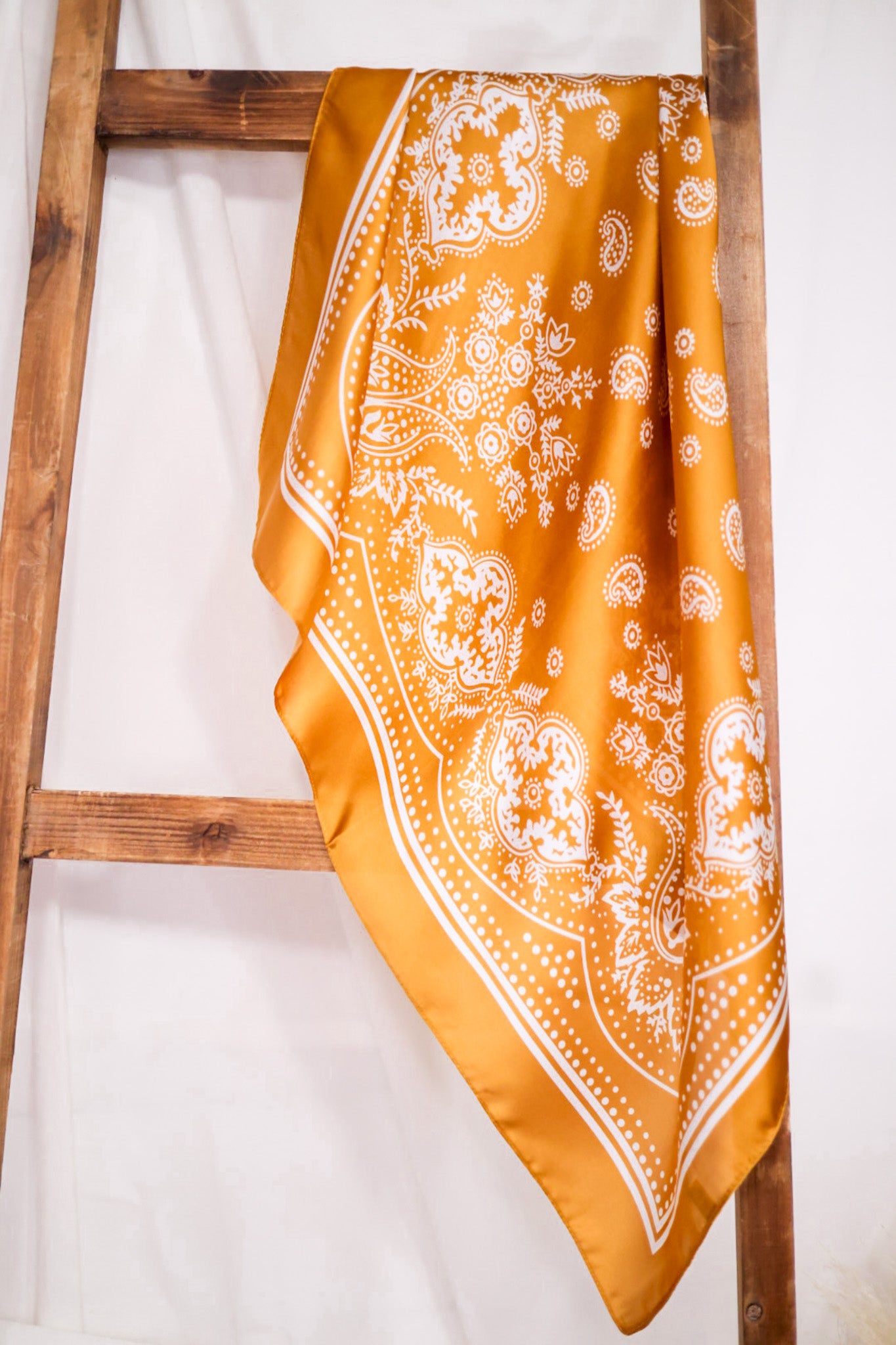 Buffalo Bandana Wild Rag In Mustard Yellow