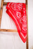 Buffalo Bandana Wild Rag In Red