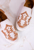 Marian Tan Crackle Slip On Sneakers