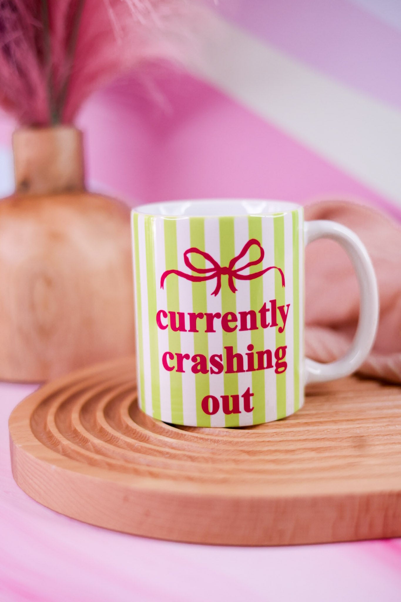 Currently Crashing Out Ceramic Mug
