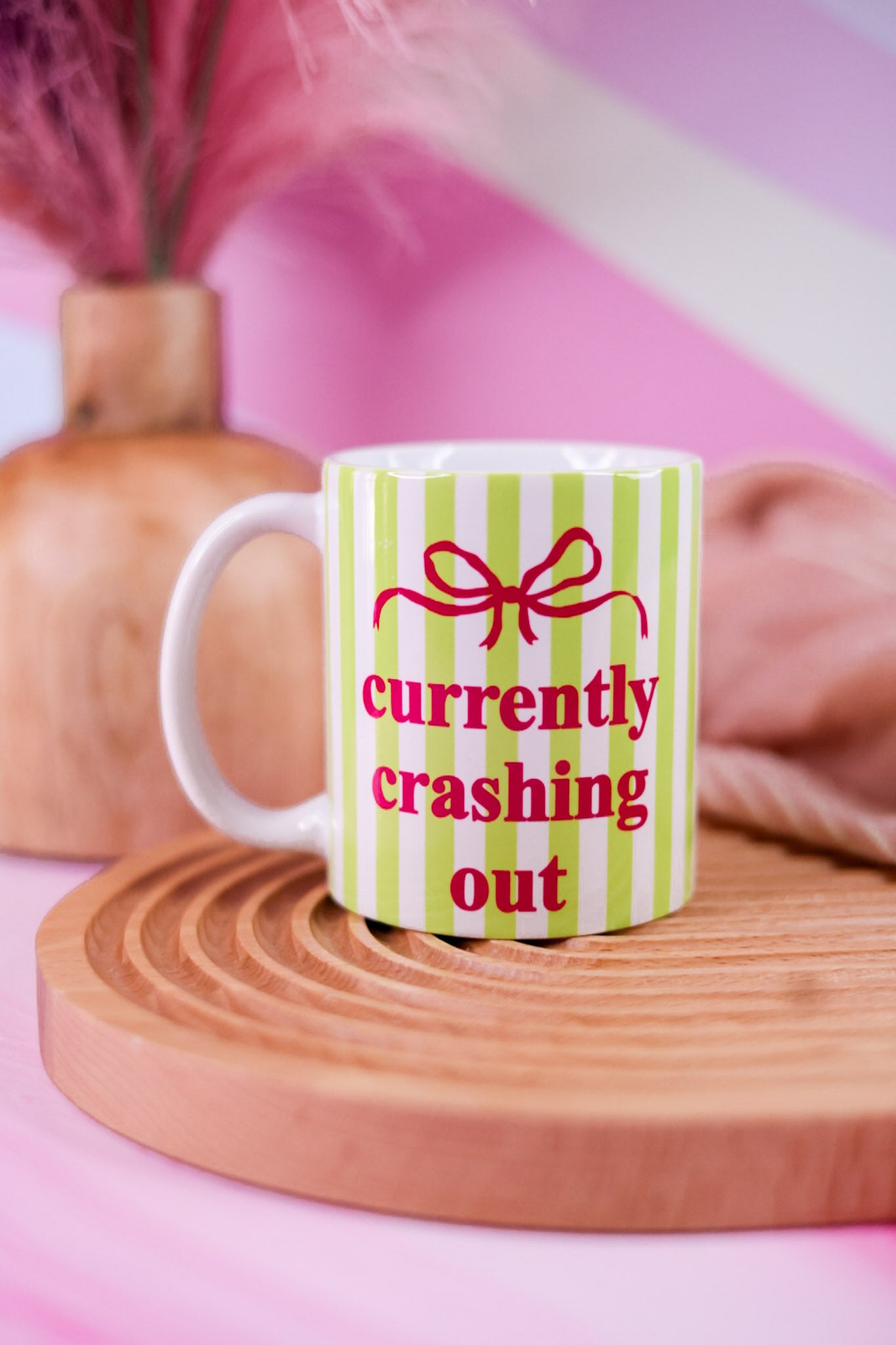 Currently Crashing Out Ceramic Mug