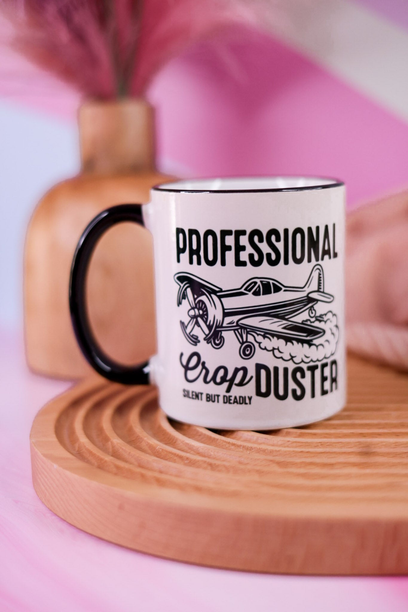 Professional Crop Duster Ceramic Mug