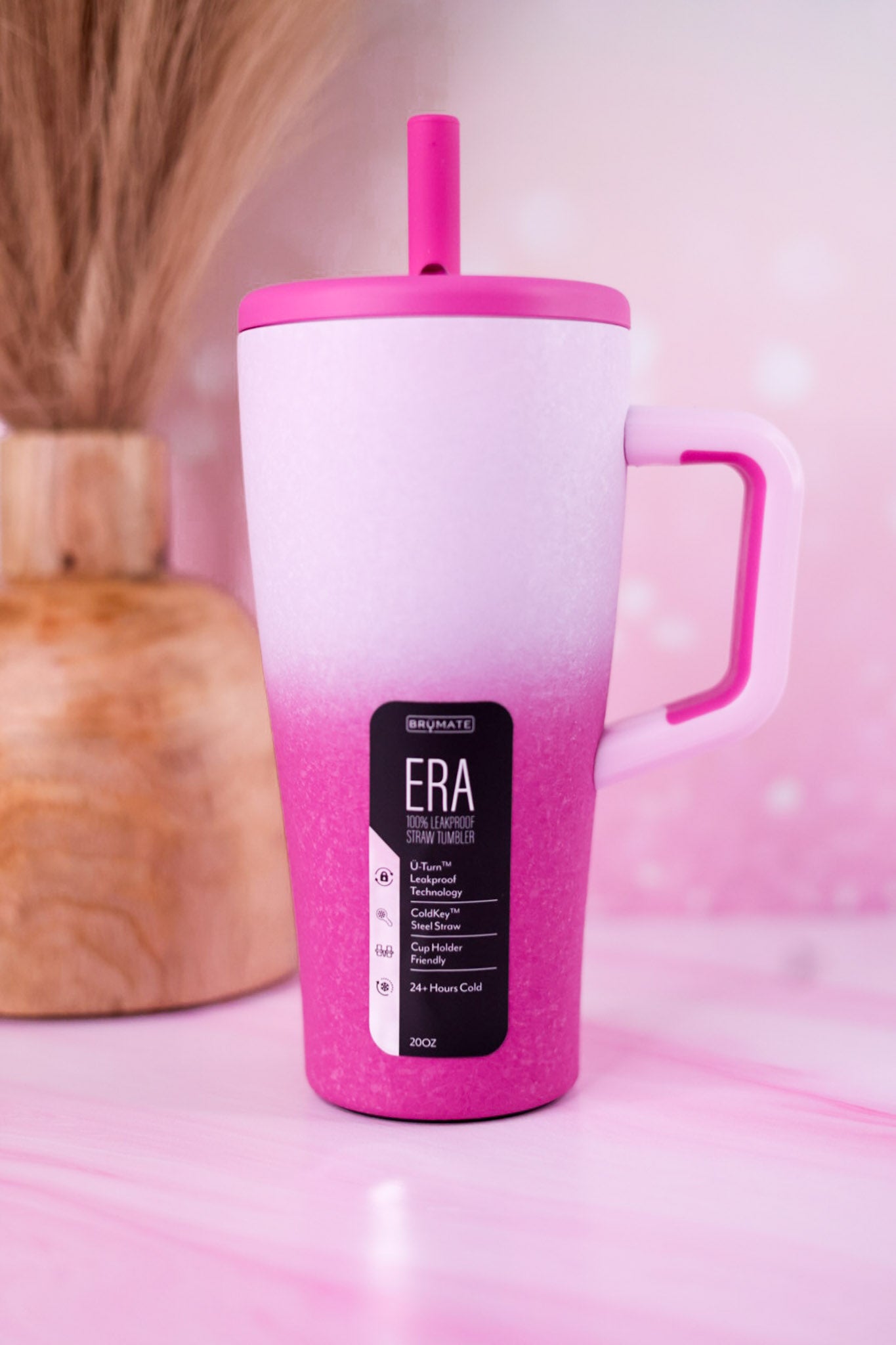 Brumate Frosted Rose 20oz Era Tumbler