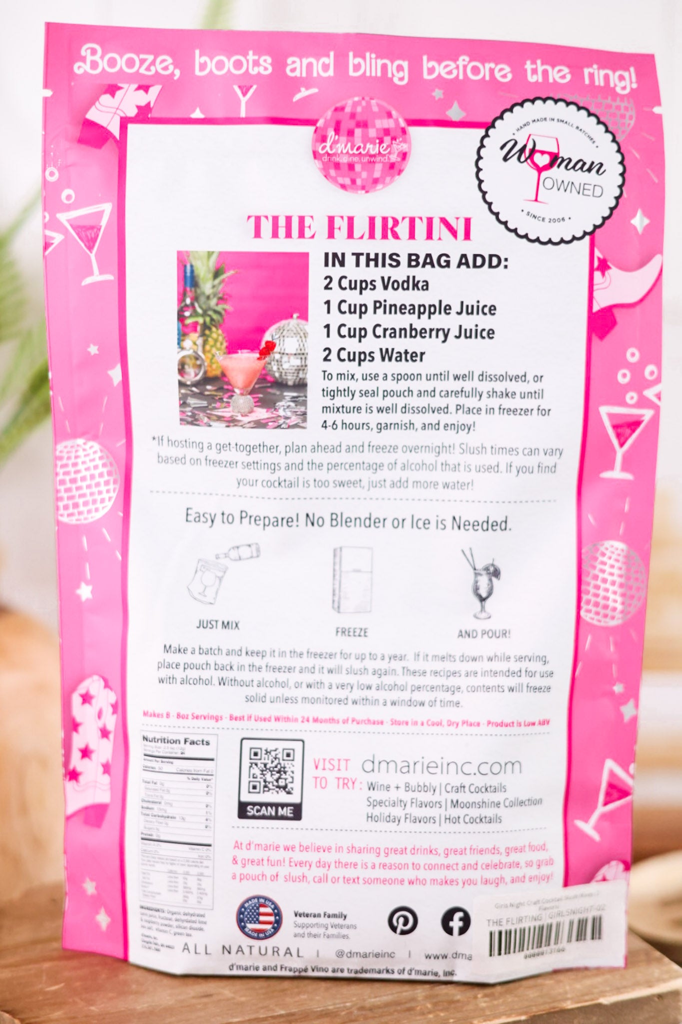 Girls Night Craft Cocktail Slush Mixes (2 Flavors)