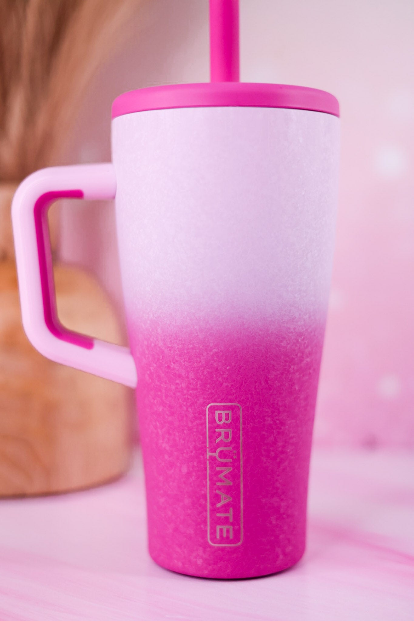Brumate Frosted Rose 20oz Era Tumbler