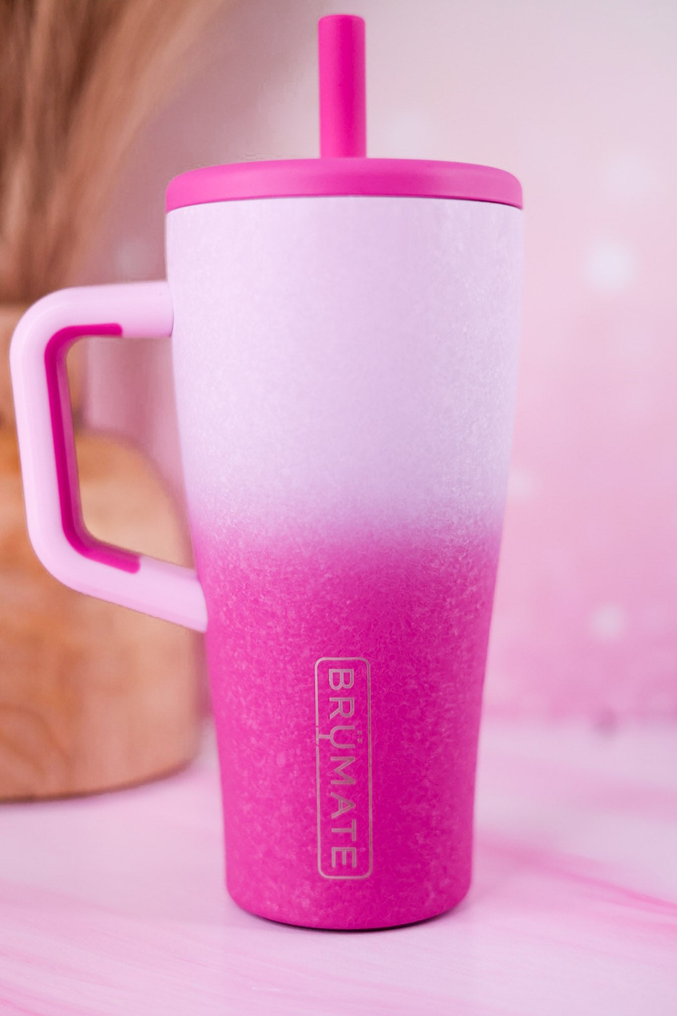 Brumate Frosted Rose 20oz Era Tumbler