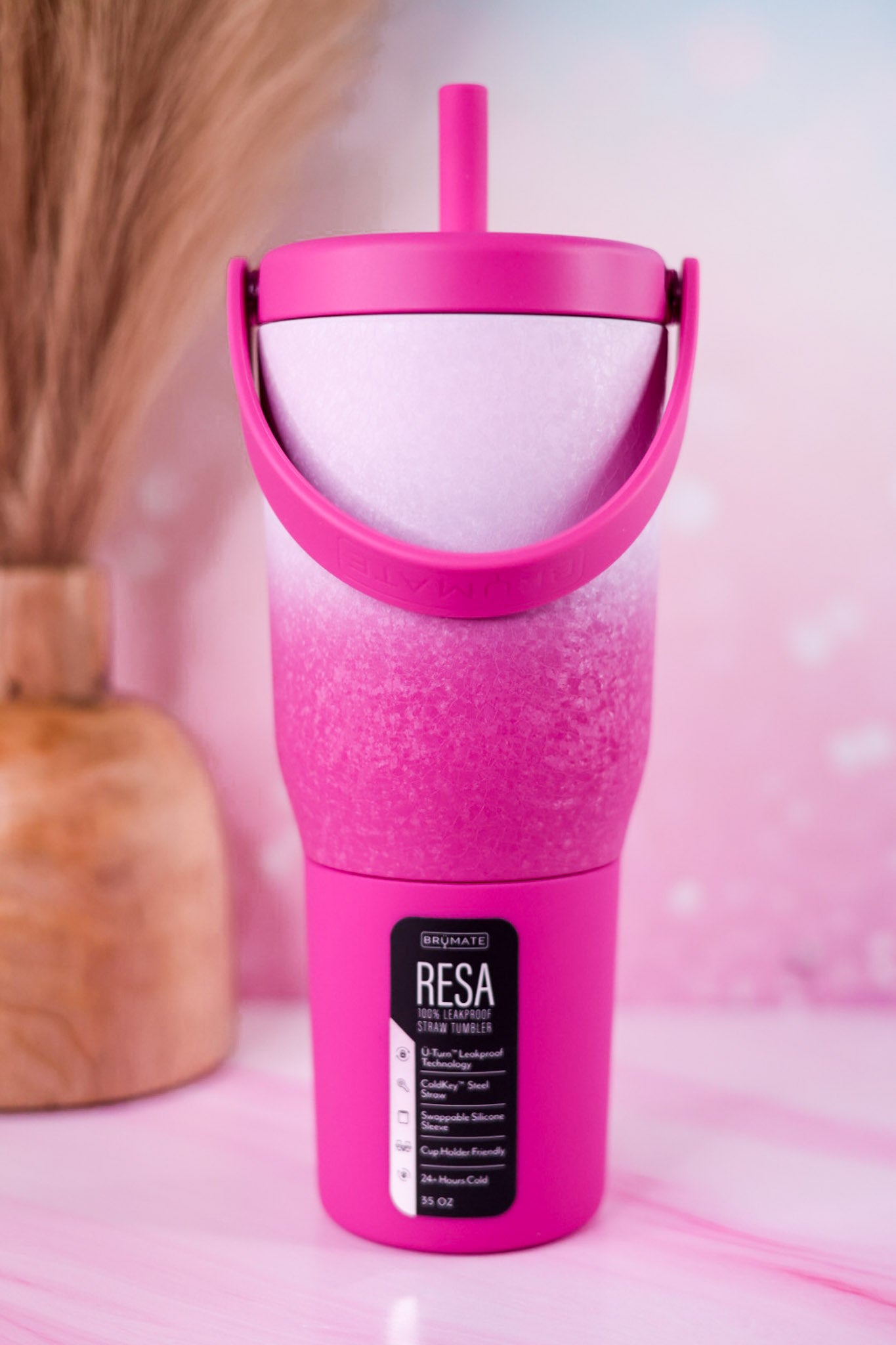 Brumate Frosted Rose 35oz Resa Tumbler