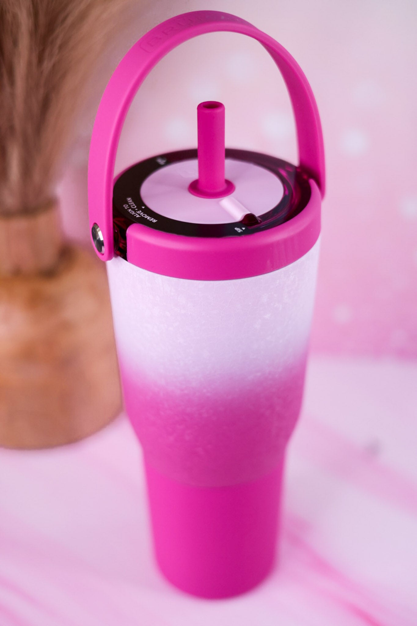 Brumate Frosted Rose 35oz Resa Tumbler