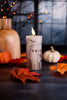 4" Ghost & Jack O' Lantern LED Votive - Whiskey Skies - WT COLLECTION
