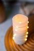 4" Strand Light LED Votive - Whiskey Skies - WT COLLECTION