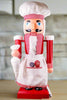 42" Electric Animated Musical Nutcracker Chef - Whiskey Skies - GERSON COMPANIES