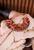 5 Layered Copper Chunky Chain and Navajo Pearl Bracelet - Whiskey Skies - BOHO RANCH SHOP