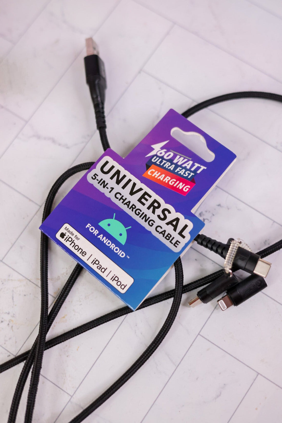 5 - N - 1 Universal Charging Cable FINAL SALE - Whiskey Skies - DSD EXPRESS