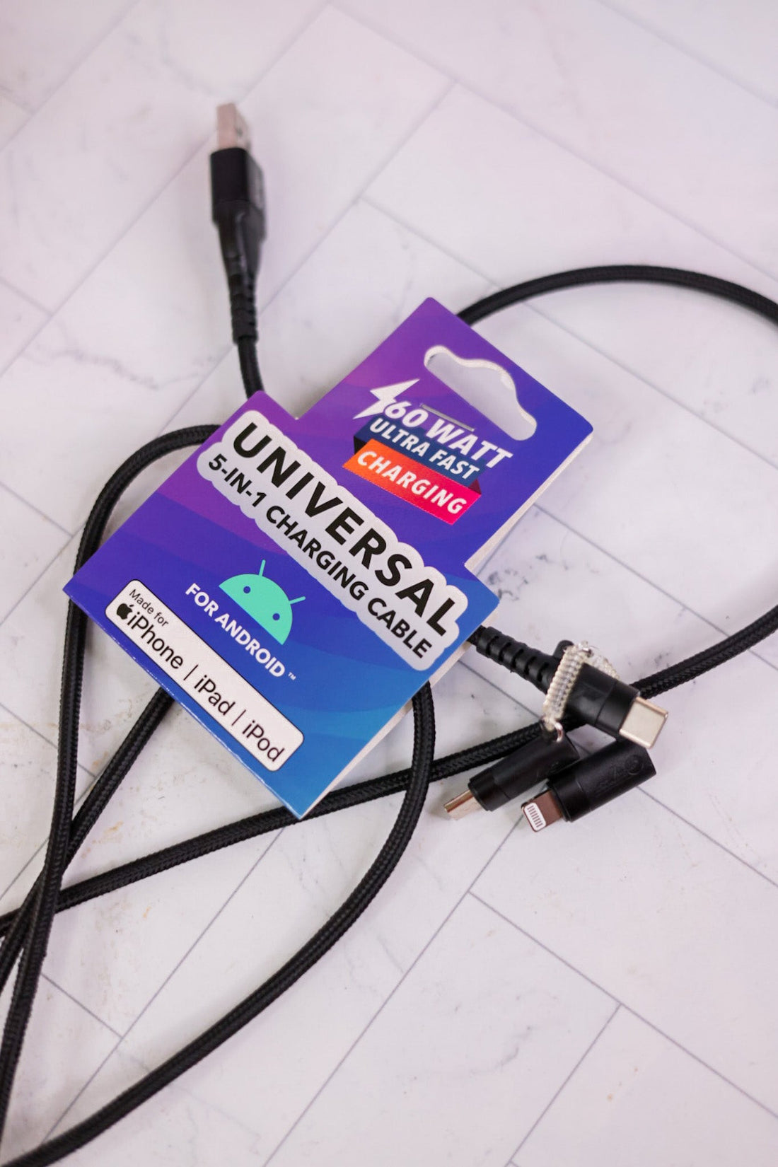 5 - N - 1 Universal Charging Cable FINAL SALE - Whiskey Skies - DSD EXPRESS