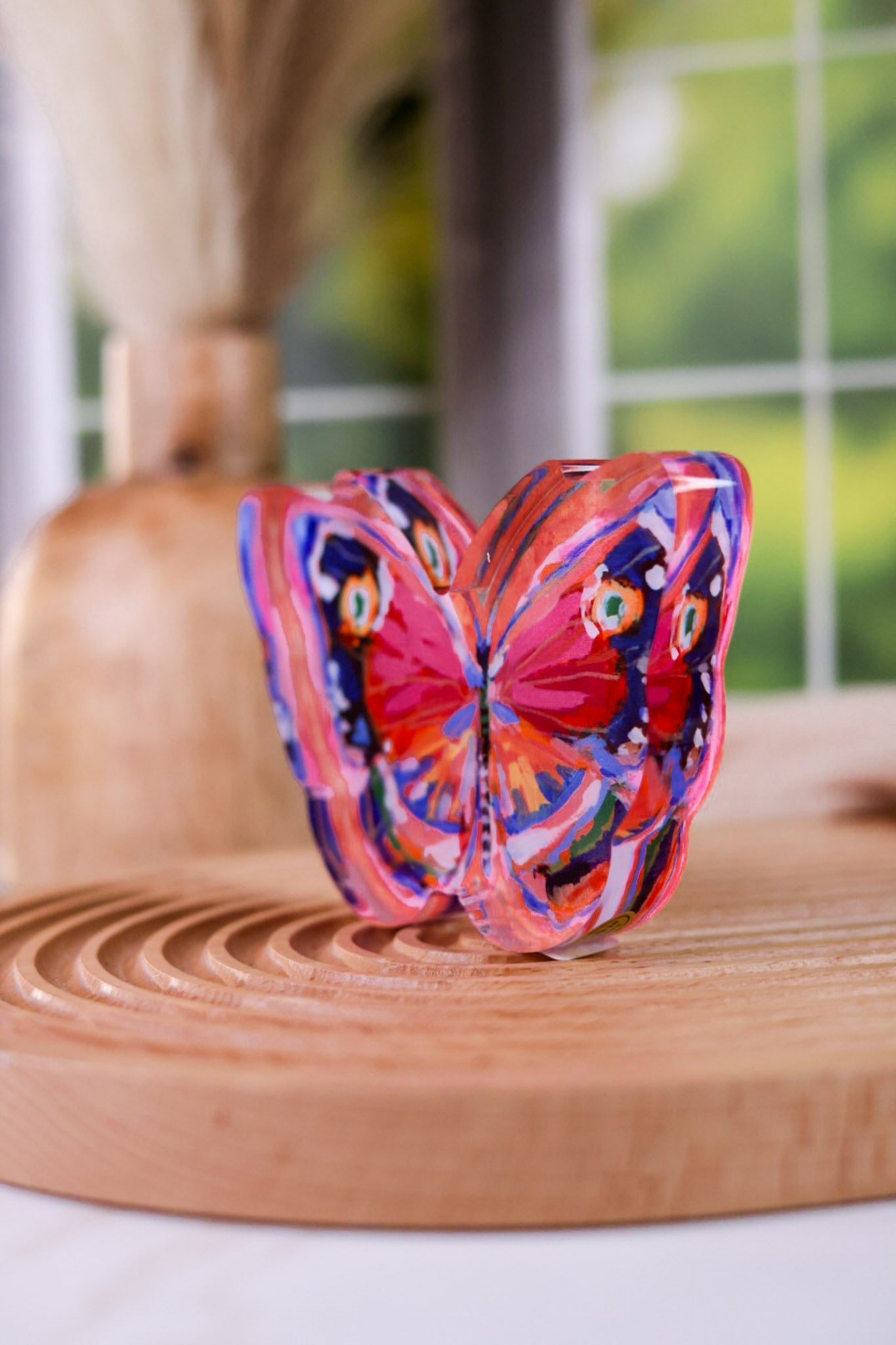 5.5" Acrylic Springtime Butterfly Cutout - Whiskey Skies - RAZ IMPORTS