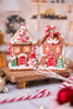 5.5" LED Gingerbread Houses (2 Styles) - Whiskey Skies - RAZ IMPORTS