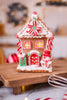 5.5" LED Gingerbread Houses (2 Styles) - Whiskey Skies - RAZ IMPORTS