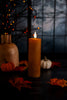 6" Cinnamon Flickering LED Votive - Whiskey Skies - WT COLLECTION