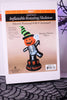 6' Inflatable Electric Lighted Rotating Skeleton - Whiskey Skies - GERSON COMPANIES