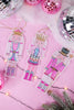 6" Pink Nutcracker Ornaments (3 Styles) - Whiskey Skies - RAZ IMPORTS