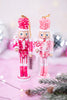 6" Sparkling Pink Nutcracker Ornaments (2 Colors) - Whiskey Skies - RAZ IMPORTS