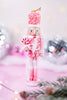 6" Sparkling Pink Nutcracker Ornaments (2 Colors) - Whiskey Skies - RAZ IMPORTS