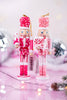 6" Sparkling Pink Nutcracker Ornaments (2 Colors) - Whiskey Skies - RAZ IMPORTS