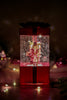 7.75" Blushing Nutcracker Light - Up Gift Water Lantern - Whiskey Skies - RAZ IMPORTS