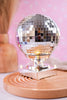 7.75" Silver Spinning Disco Ball - Whiskey Skies - RAZ IMPORTS